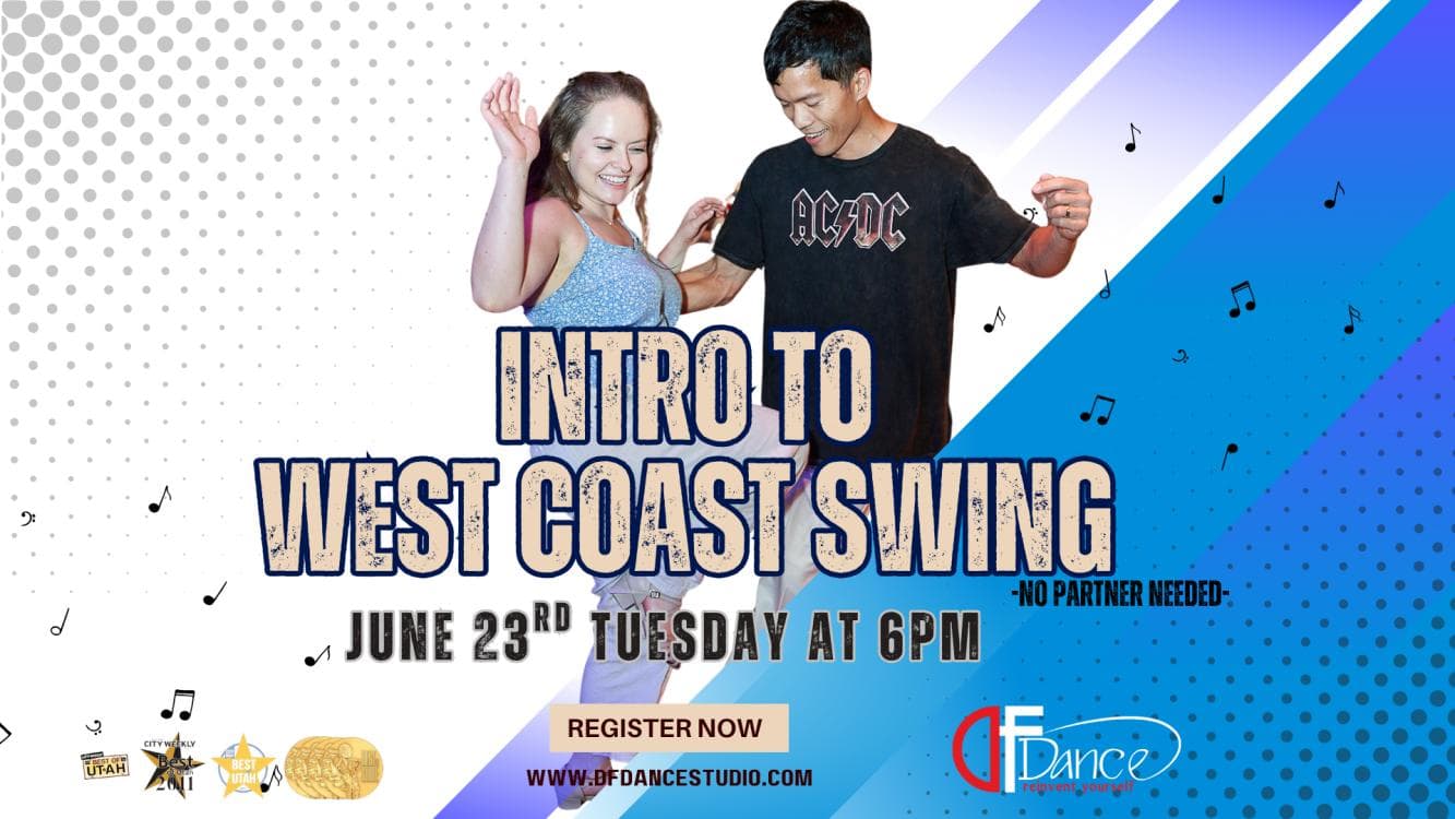 Image for event: Intro to West Coast Swing! Beginner welcome