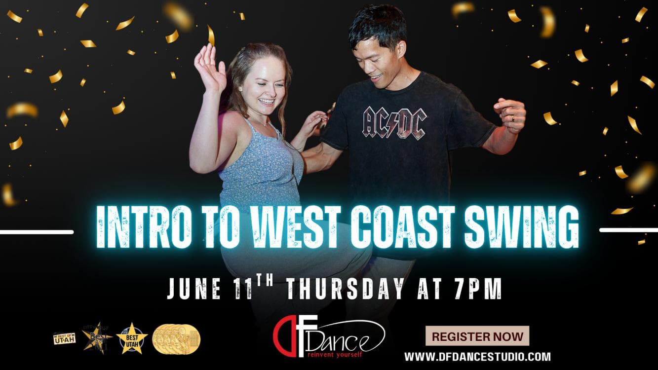 Image for event: Intro to West Coast Swing! Beginner welcome